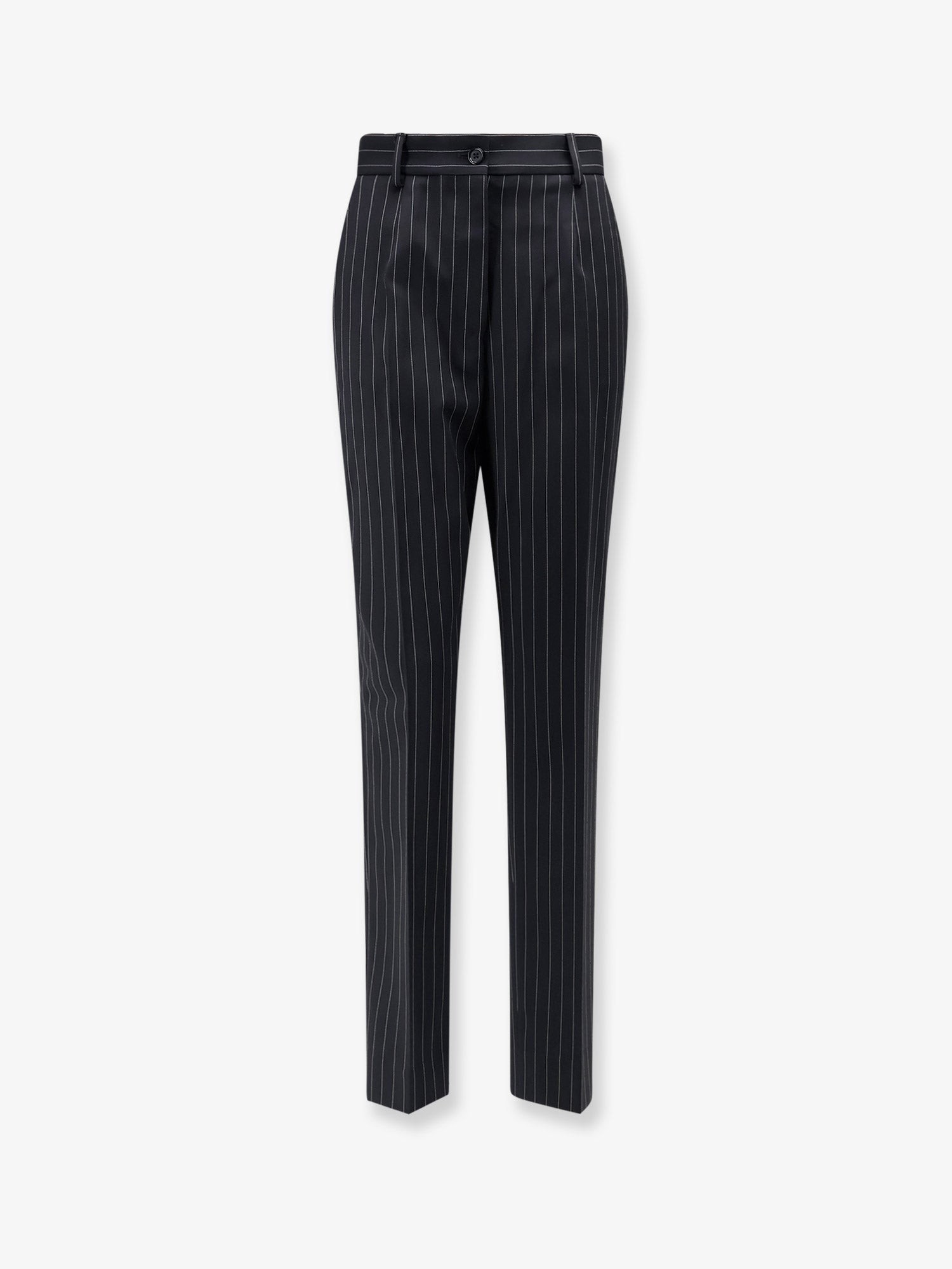 Dolce & Gabbana Pinstriped Stretch Wool Trousers