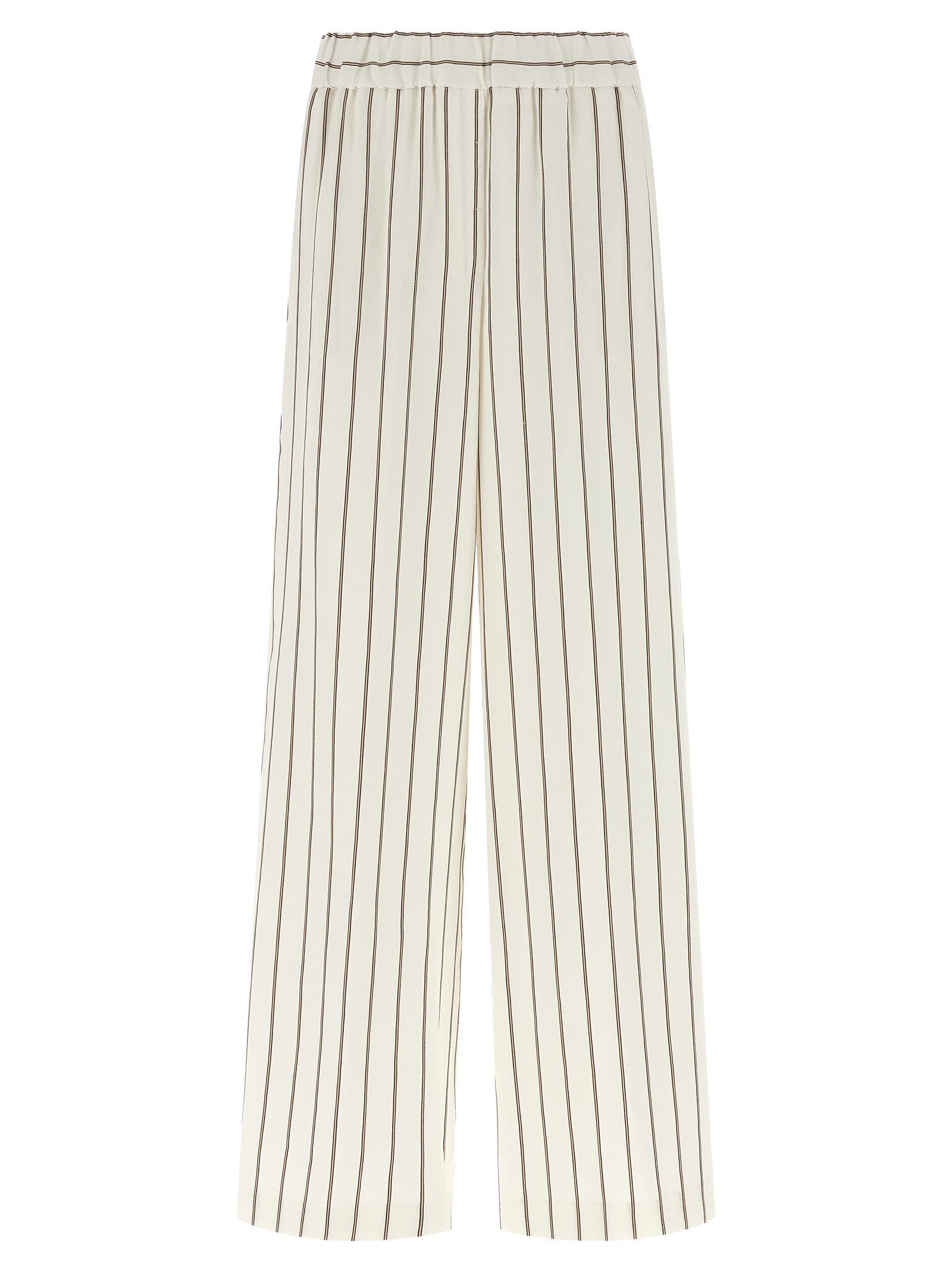 PESERICO Pinstriped Twill Pants