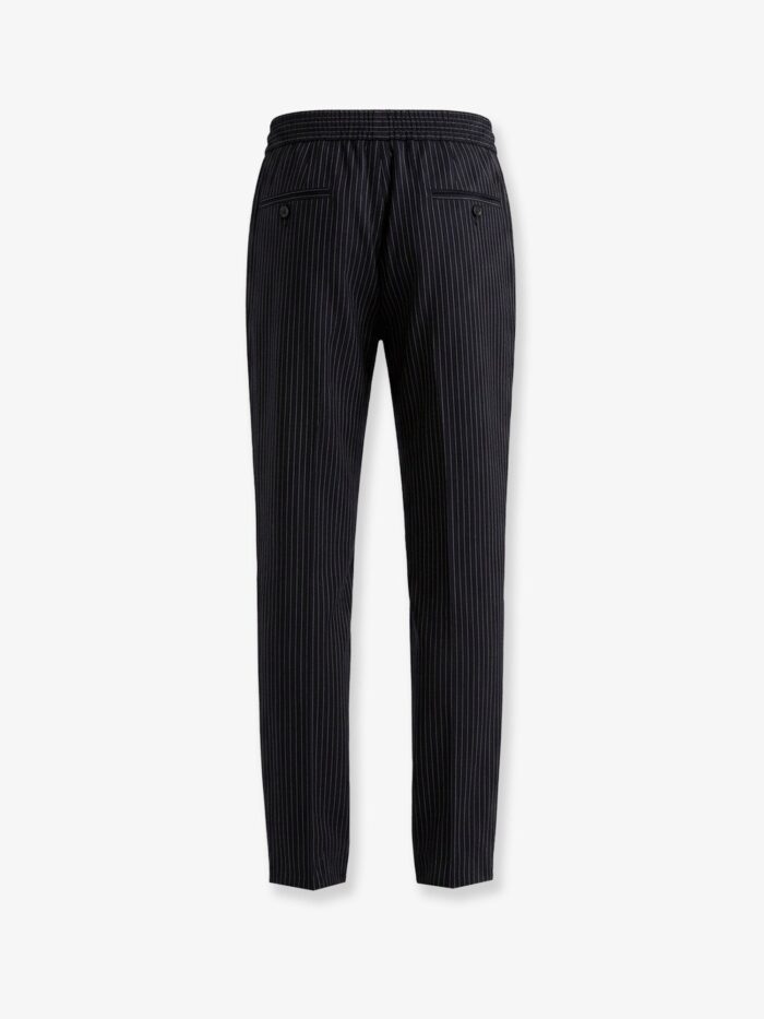 Dolce & Gabbana Pinstriped Wool Jogging Trousers