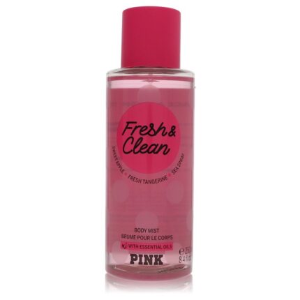 Pink Fresh And Clean By Victoria's Secret - Shimmer Body Mist 8.4 Oz