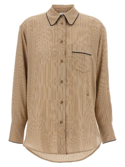 Victoria Beckham 'Piping Detail Pyjama' Shirt