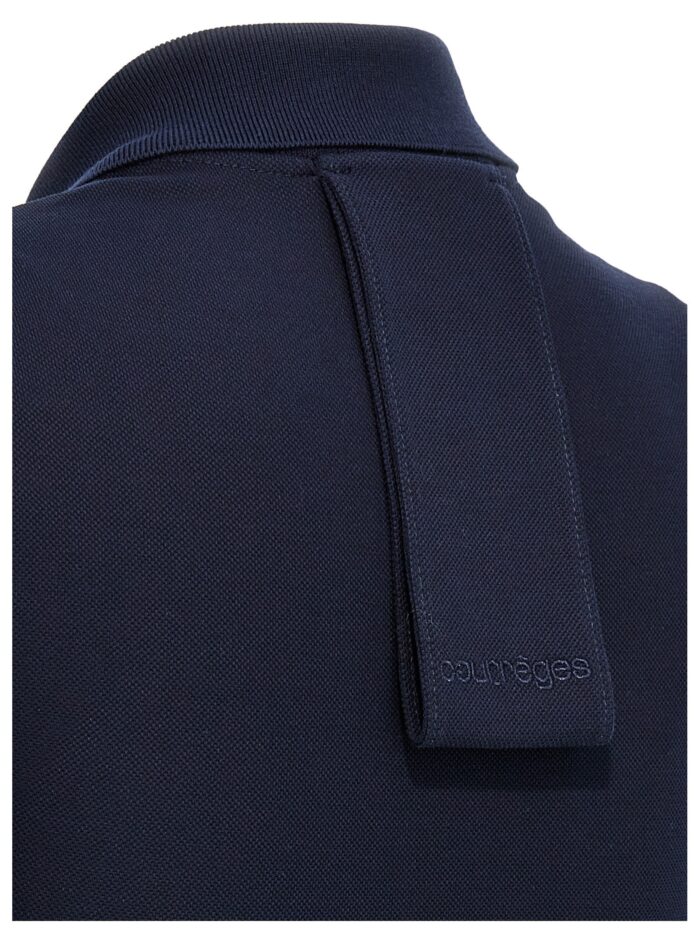 COURREGES Piqué Polo Dress