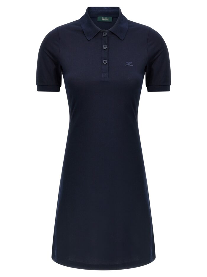 courreges piqué polo dress COURREGES Piqué Polo Dress