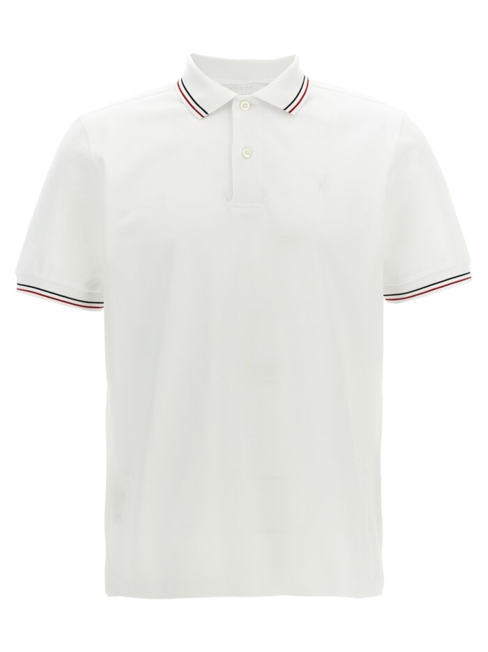 prada piqué polo shirt PRADA Piqué Polo Shirt
