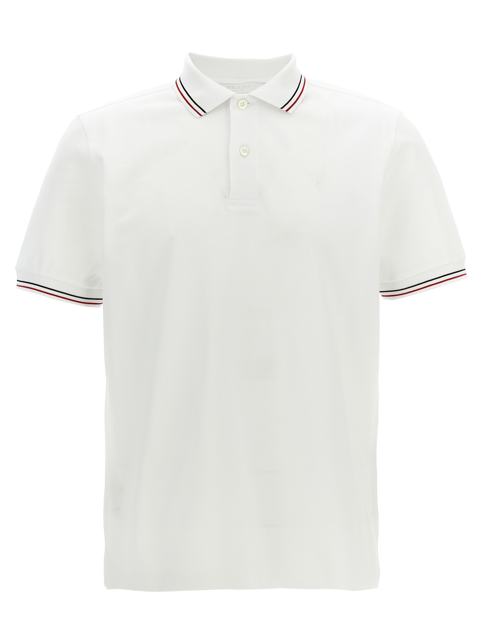 PRADA Piqué Polo Shirt
