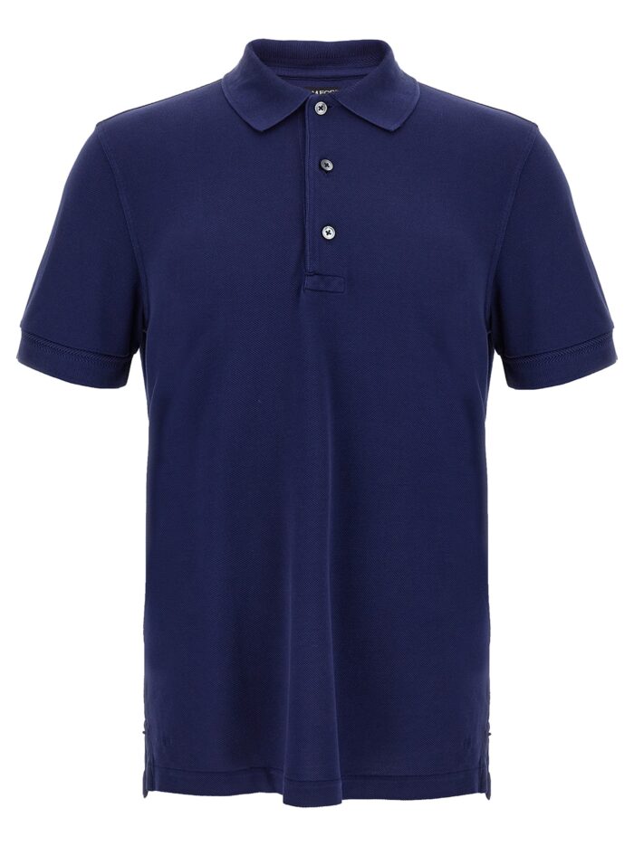 tom ford piqué polo shirt TOM FORD Piqué Polo Shirt