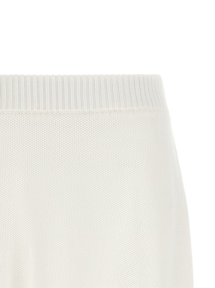 Brunello Cucinelli Piquet-effect Skirt - 'Active' Line
