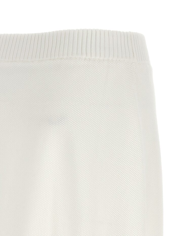 Brunello Cucinelli Piquet-effect Skirt - 'Active' Line