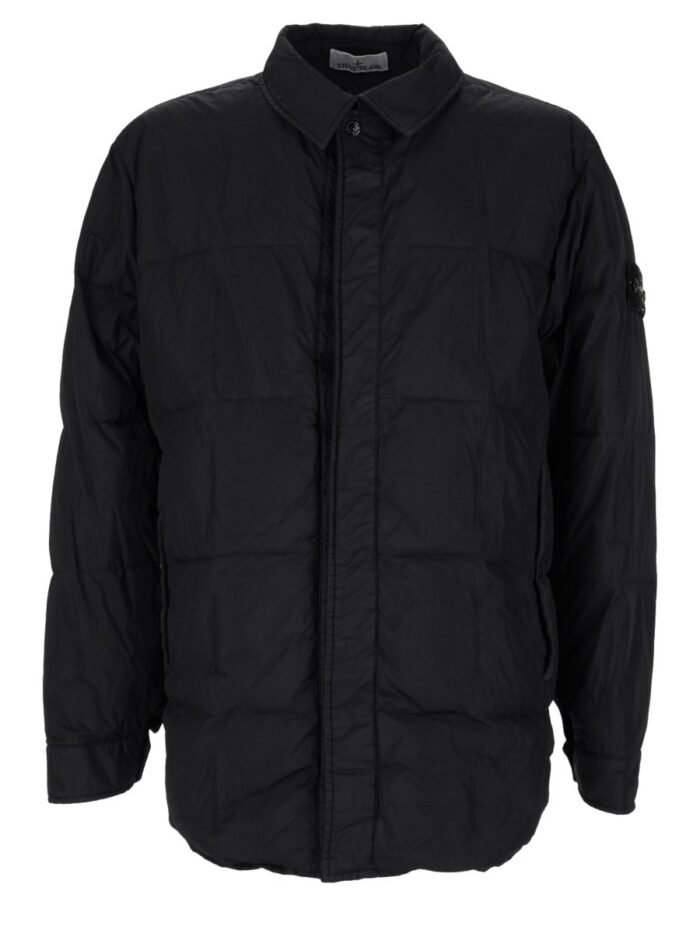 stone island piumino antigoccia con colletto rigido Stone Island Piumino Antigoccia Con Colletto Rigido