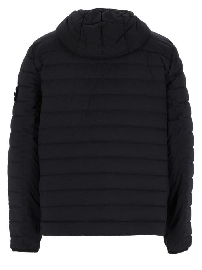 Stone Island PIUMINO CON CAPPUCCIO CON FINITURA ANTIGOCCIA