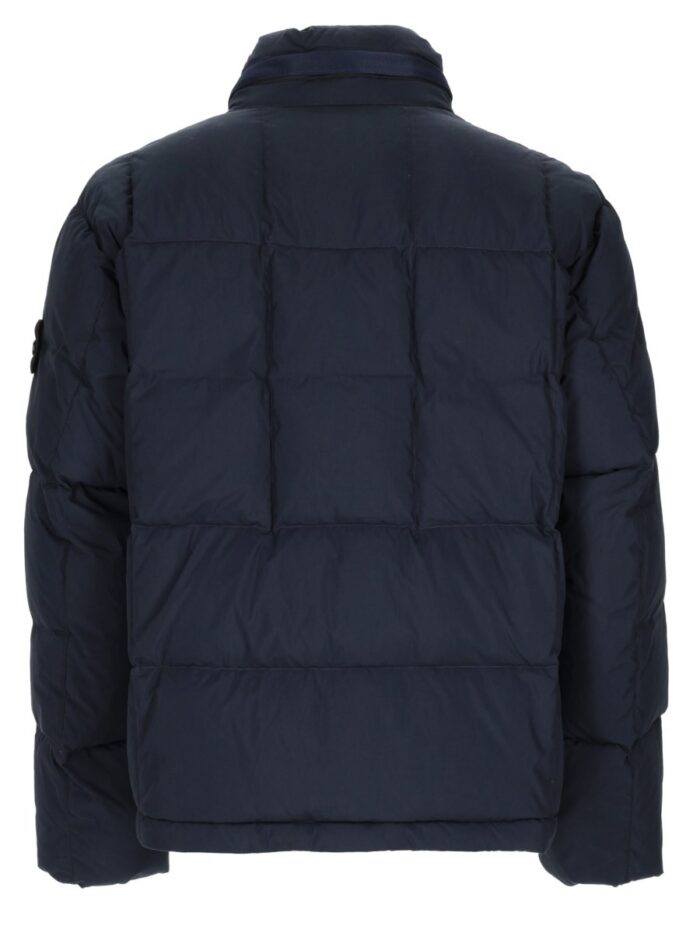 Stone Island Piumino In Cotone Tecnico