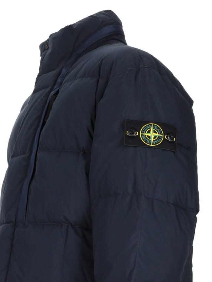 Stone Island Piumino In Cotone Tecnico