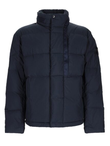 Stone Island Piumino In Cotone Tecnico