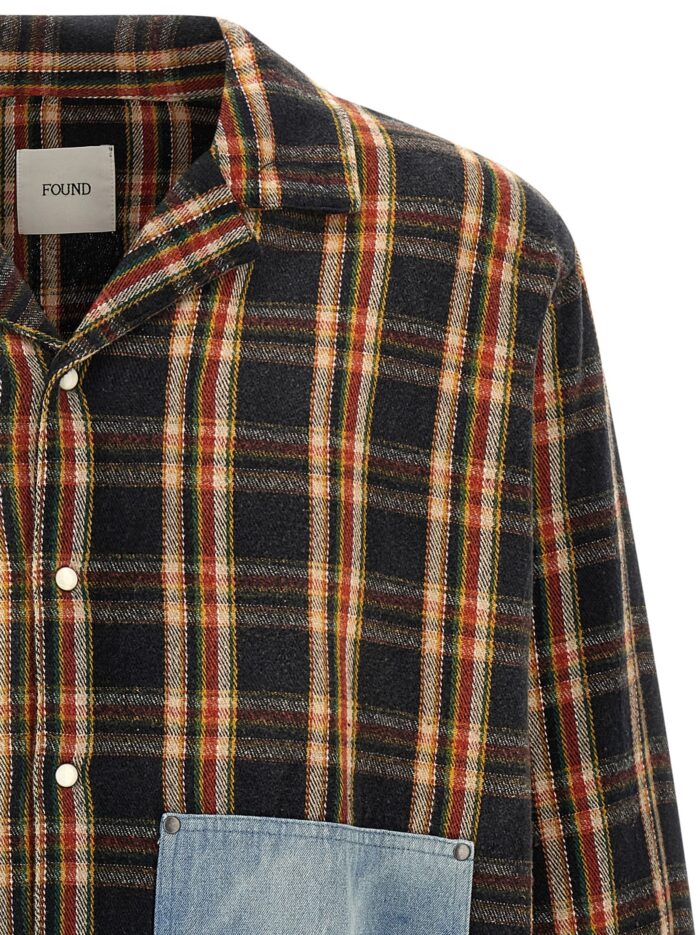 FOUND 'Plaid Denim' Shirt