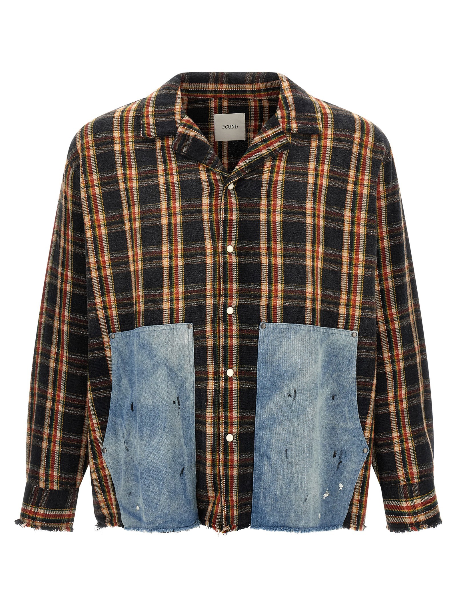 FOUND 'Plaid Denim' Shirt
