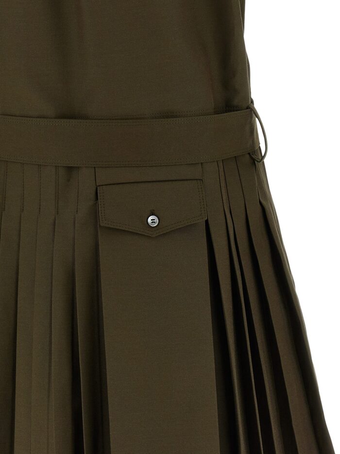 LOEWE Pleated Chemisier Dress
