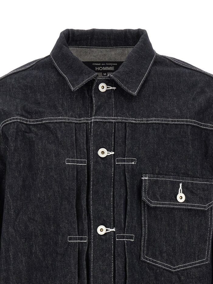 COMME DES GAR?ONS HOMME Pleated Detail Jacket