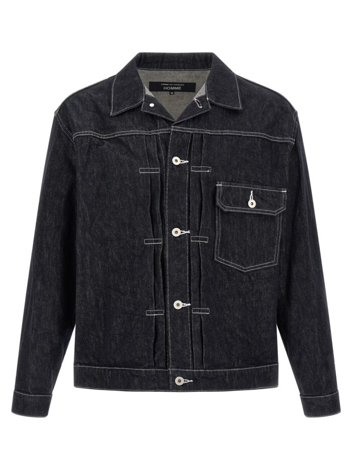 COMME DES GAR?ONS HOMME Pleated Detail Jacket