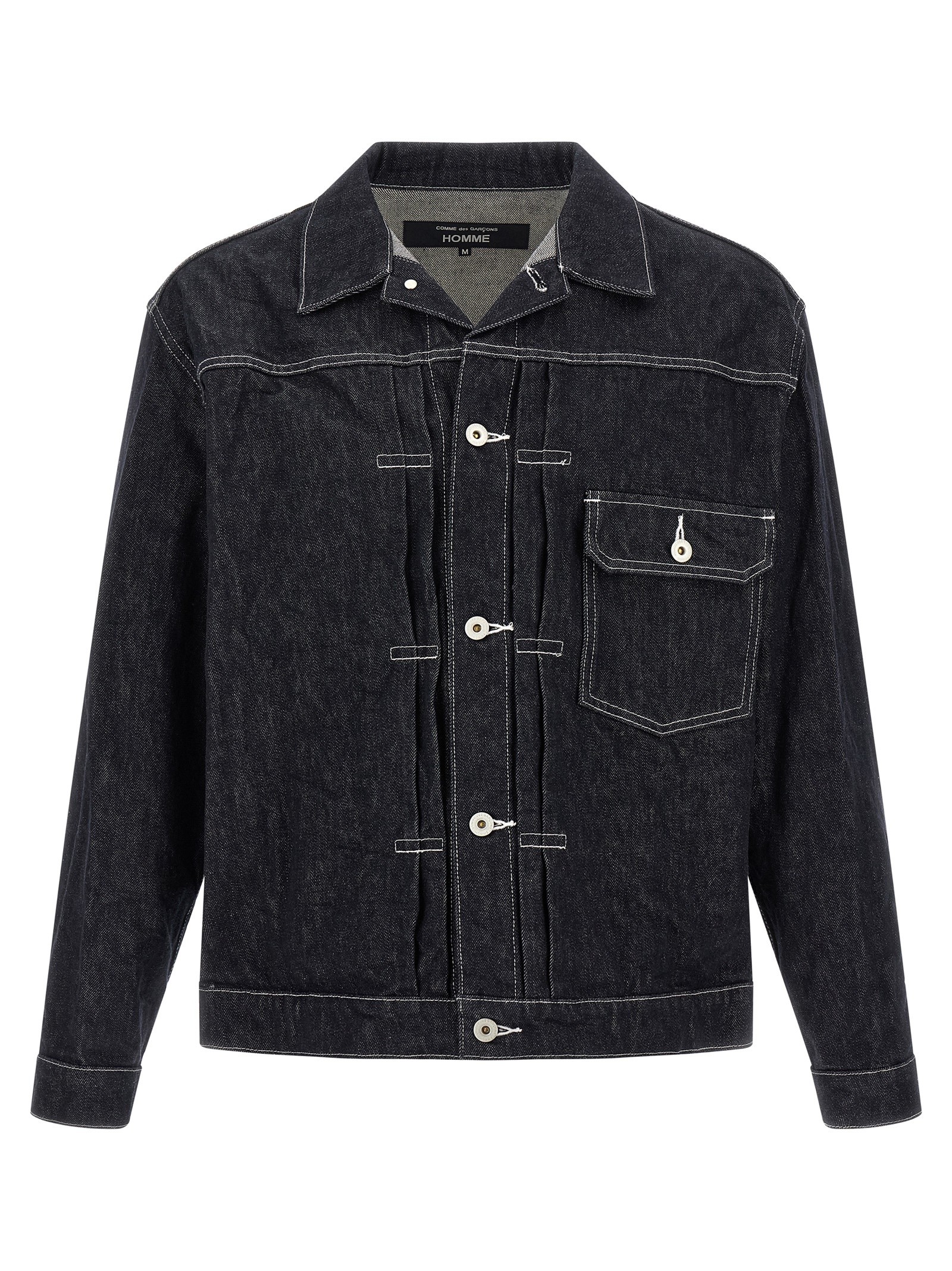 COMME DES GAR?ONS HOMME Pleated Detail Jacket