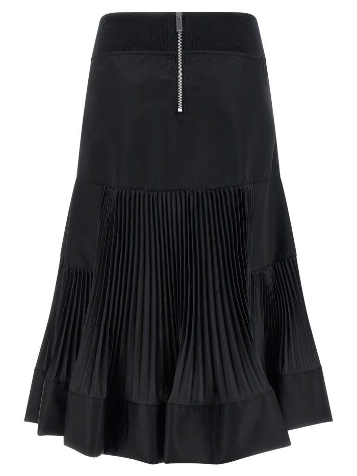 SACAI Pleated Insert Skirt