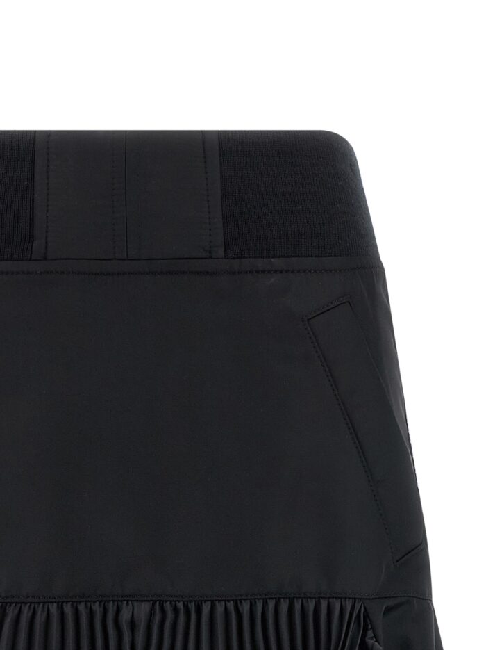 SACAI Pleated Insert Skirt