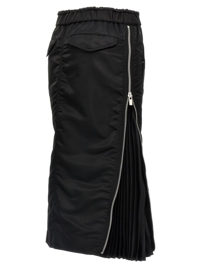 SACAI Pleated Insert Skirt