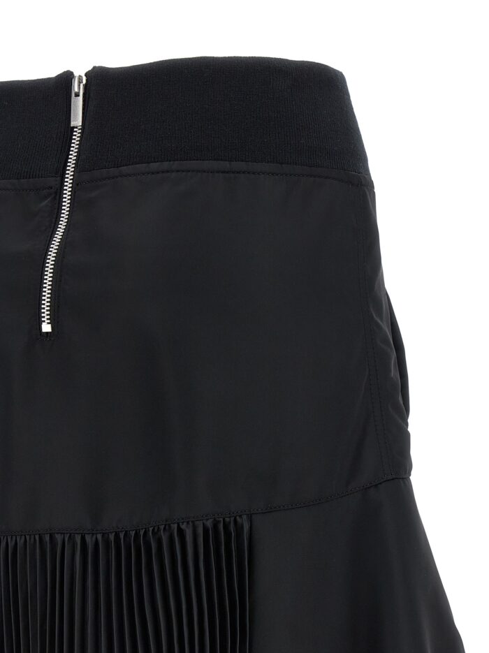 SACAI Pleated Insert Skirt