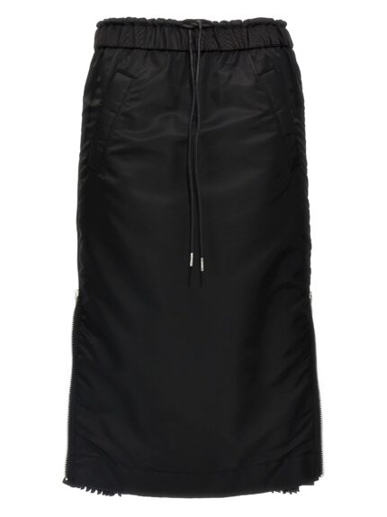 SACAI Pleated Insert Skirt