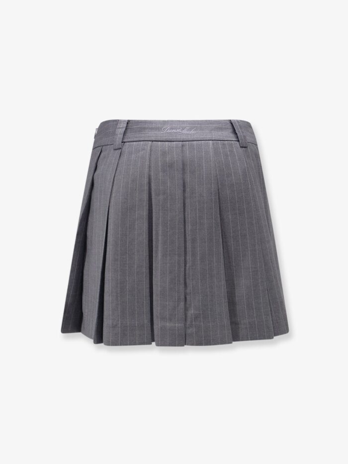 DUNST Pleated Mini Skirt With Shorts