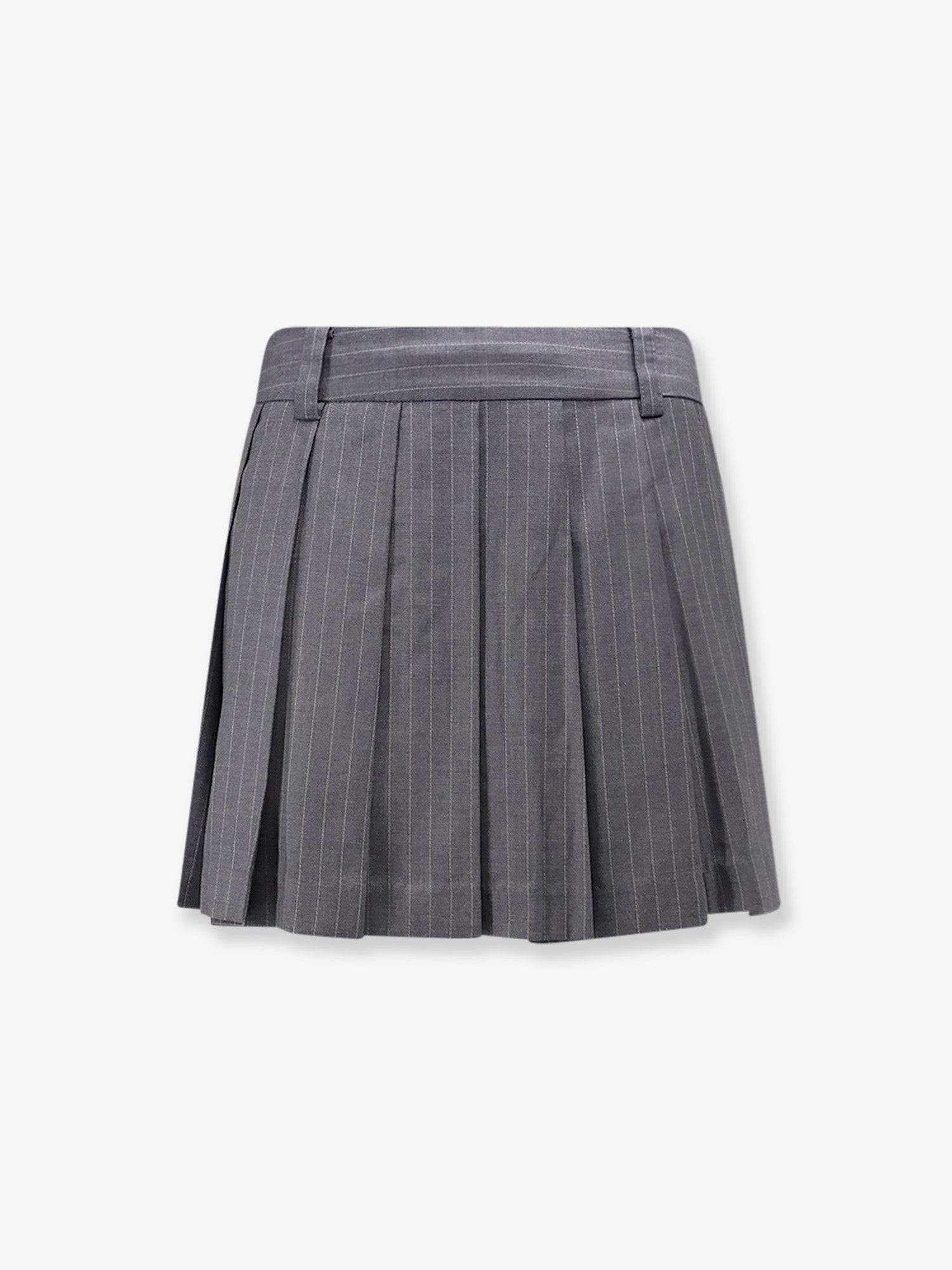 DUNST Pleated Mini Skirt With Shorts