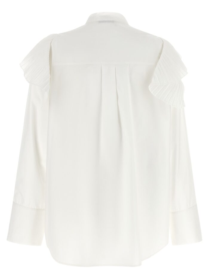 Alberta Ferretti Pleated Ruffle Shirt