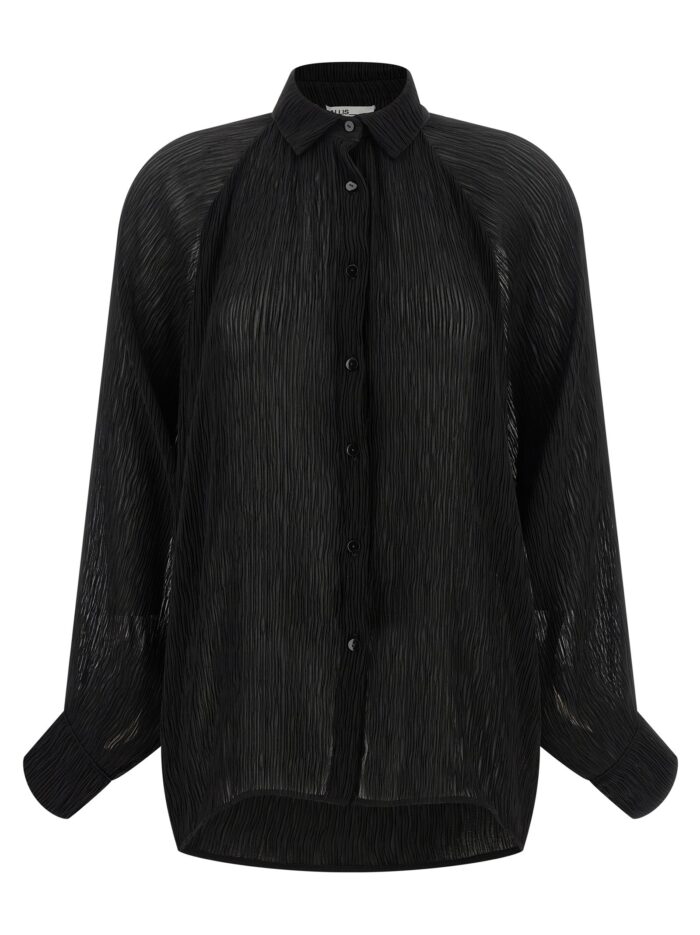 allis pleated shirt ALLIS Pleated Shirt