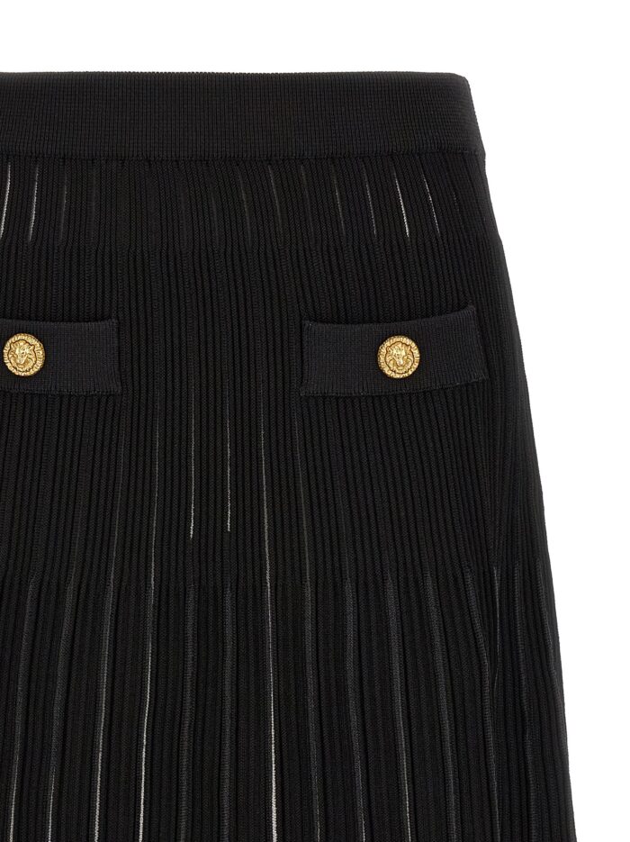 Balmain Pleated Skirt