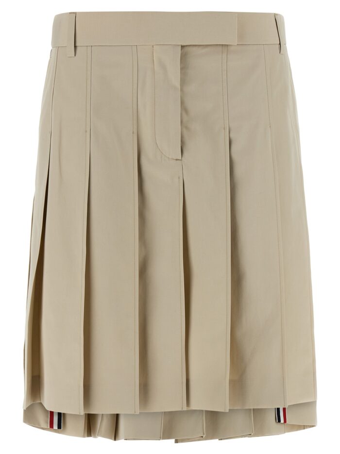 thom browne pleated skirt THOM BROWNE Pleated Skirt