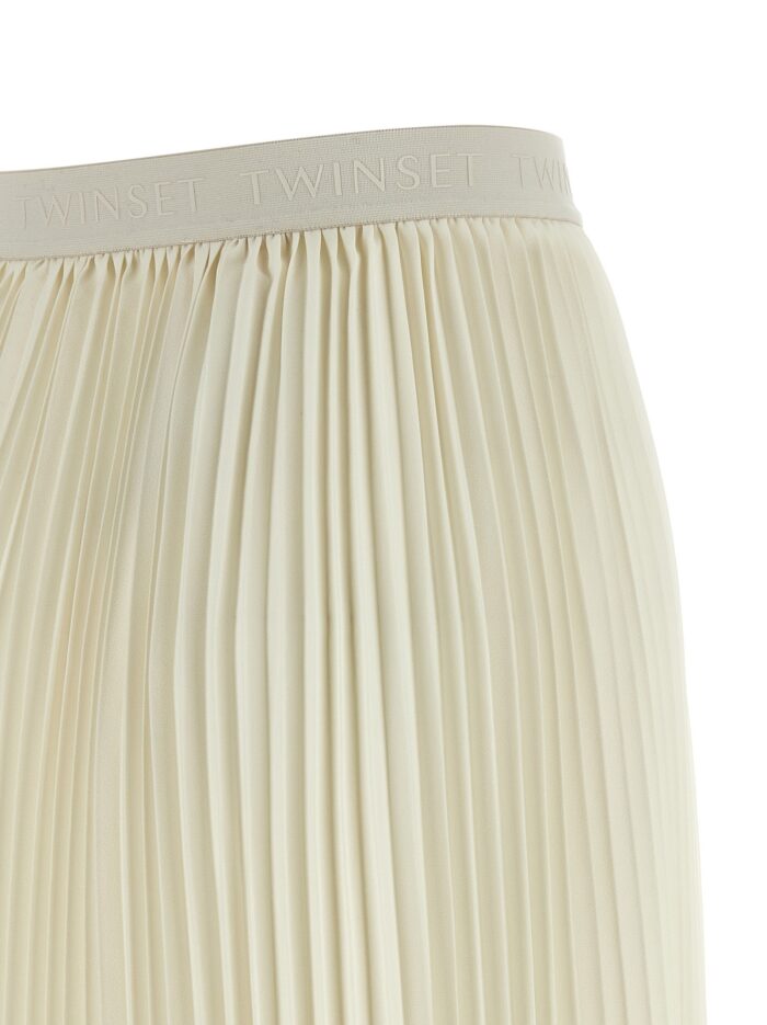 TWIN SET Pleated Skirt
