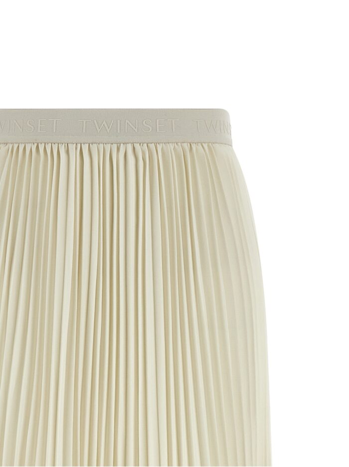 TWIN SET Pleated Skirt