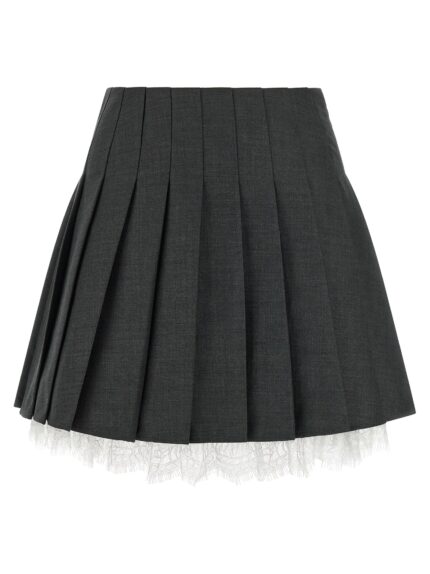 SELF PORTRAIT Pleated Skirt