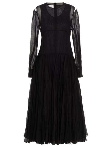 JIL SANDER Pleated Skirt Dress