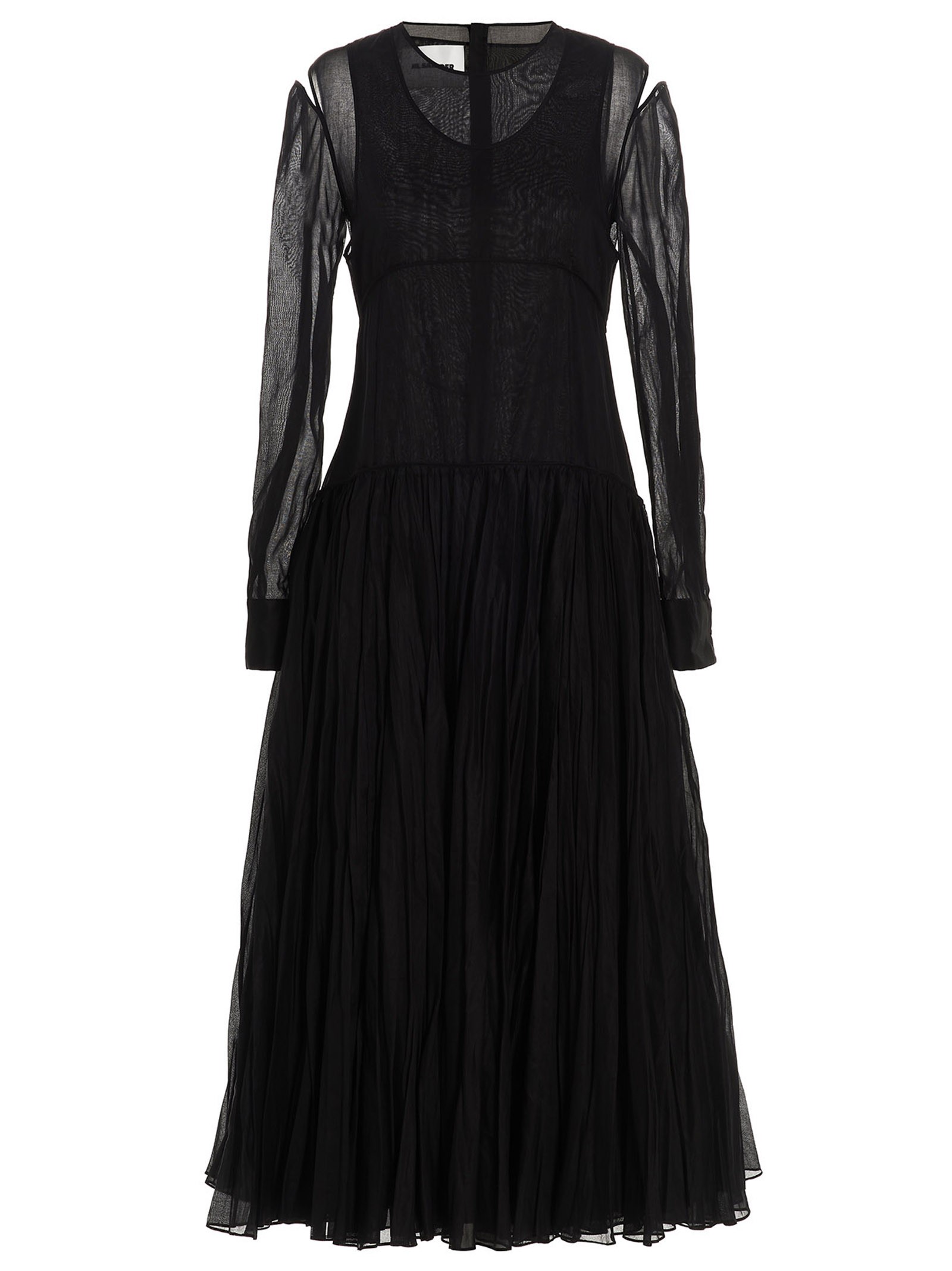 JIL SANDER Pleated Skirt Dress