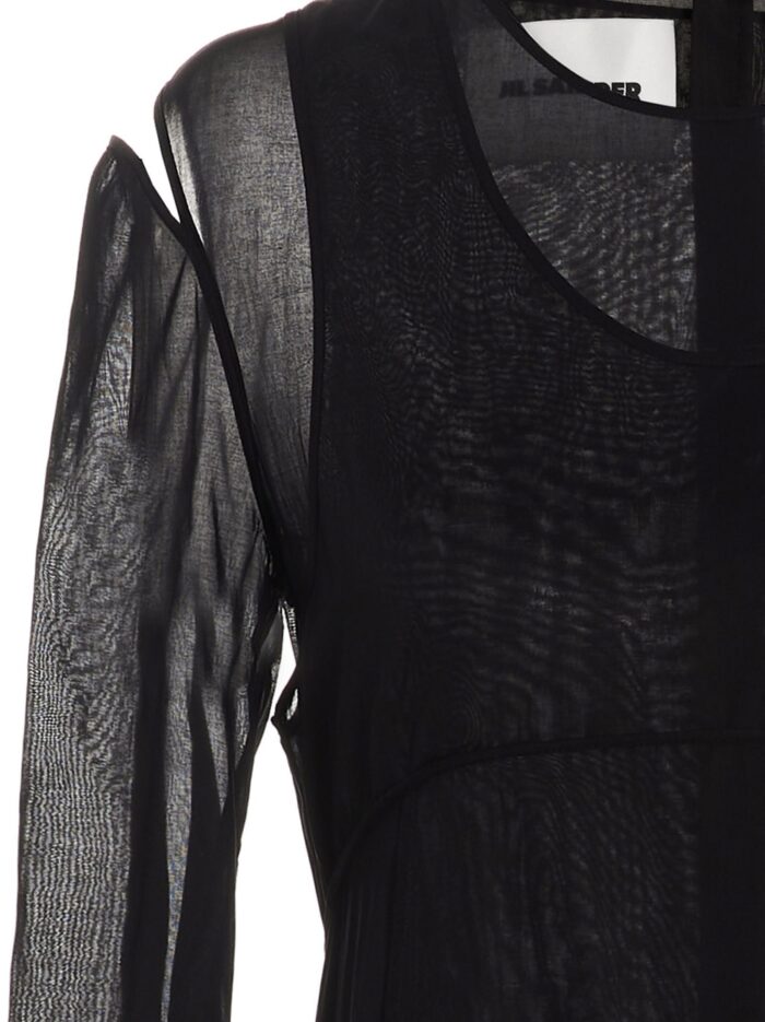 JIL SANDER Pleated Skirt Dress