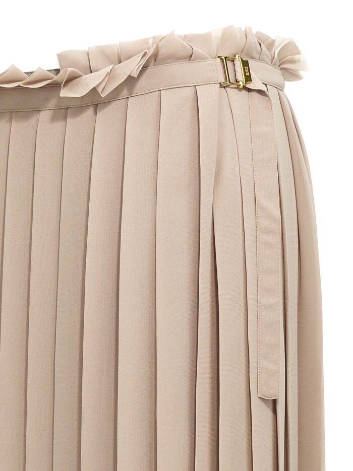 AMI PARIS 'Pleated' Skirt