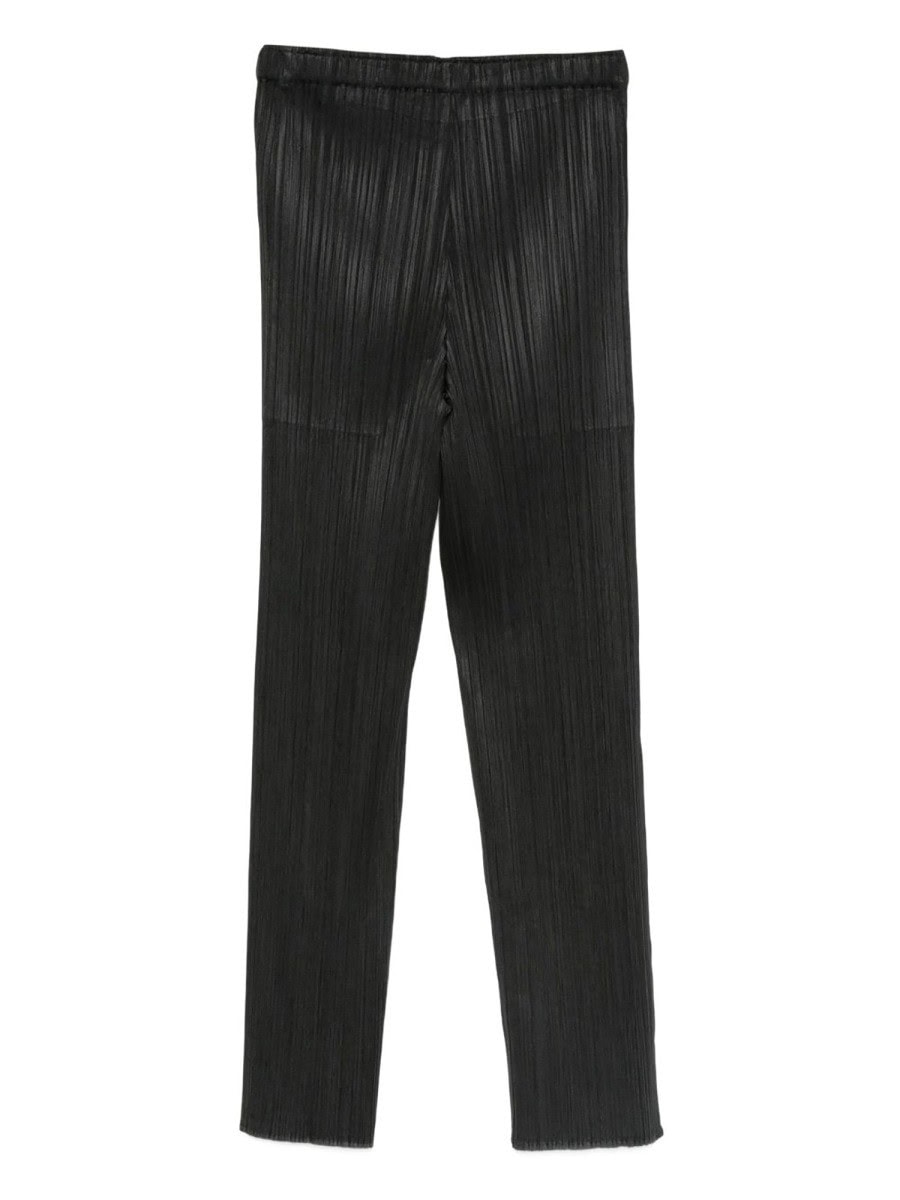 PLEATS PLEASE ISSEY MIYAKE "BASIC SLIM" PANTS