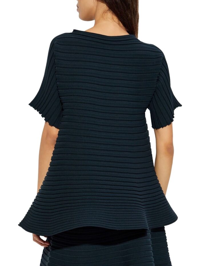 PLEATS PLEASE ISSEY MIYAKE "BOUNCE KNIT" TOP