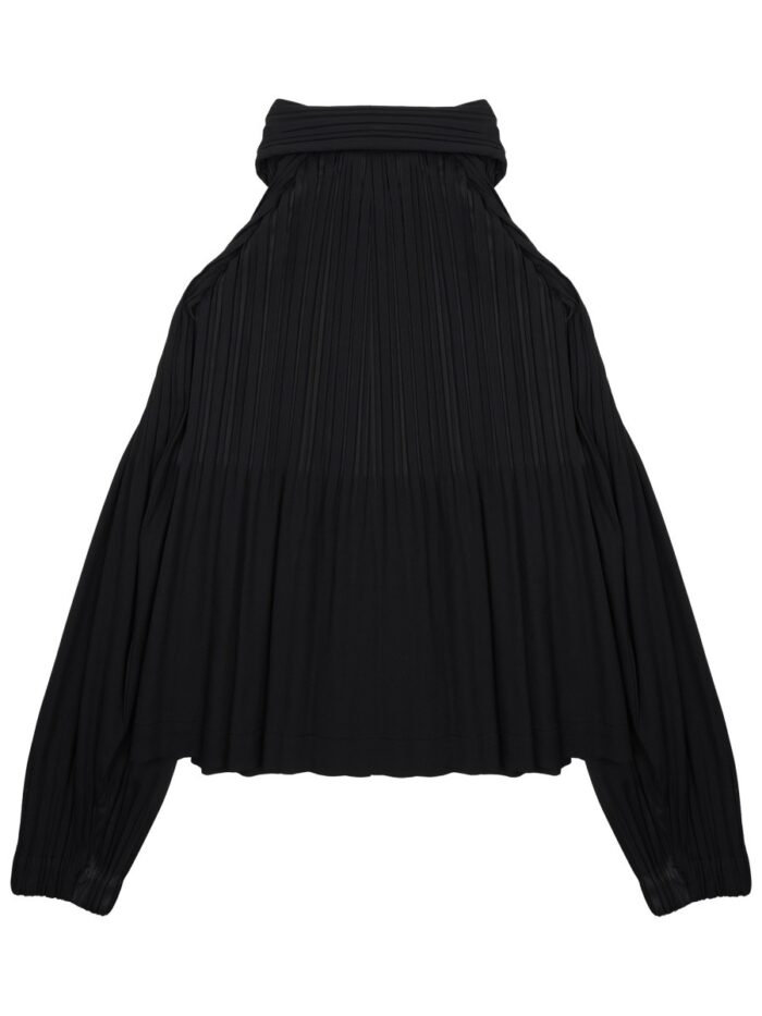 PLEATS PLEASE ISSEY MIYAKE CAPPOTTO DOPPIOPETTO PLISSETTATO