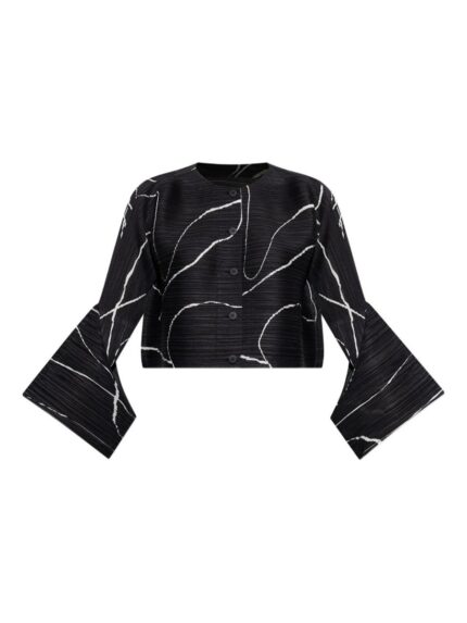 PLEATS PLEASE ISSEY MIYAKE CARDIGAN "PAUSE"