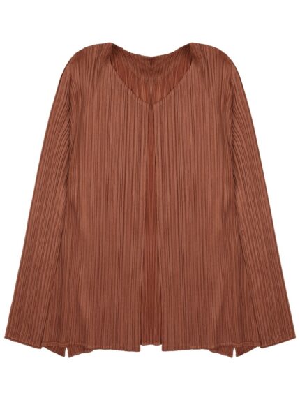 PLEATS PLEASE ISSEY MIYAKE CARDIGAN PLISSETTATO