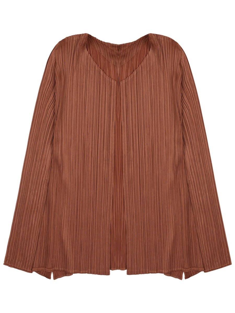 PLEATS PLEASE ISSEY MIYAKE CARDIGAN PLISSETTATO