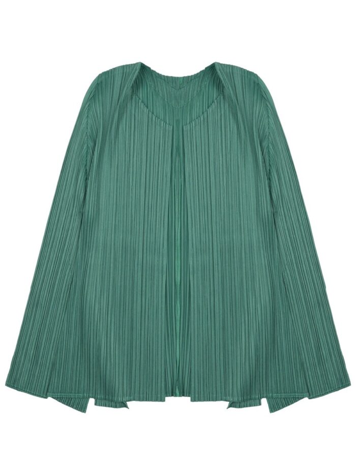 pleats please issey miyake cardigan plissettato PLEATS PLEASE ISSEY MIYAKE CARDIGAN PLISSETTATO