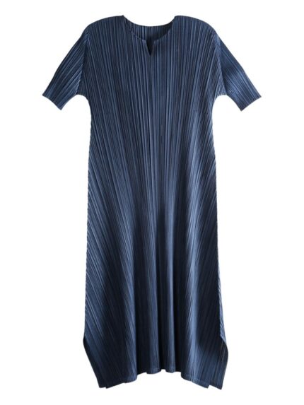 PLEATS PLEASE ISSEY MIYAKE "MELLOW PLEATS" MIDI DRESS