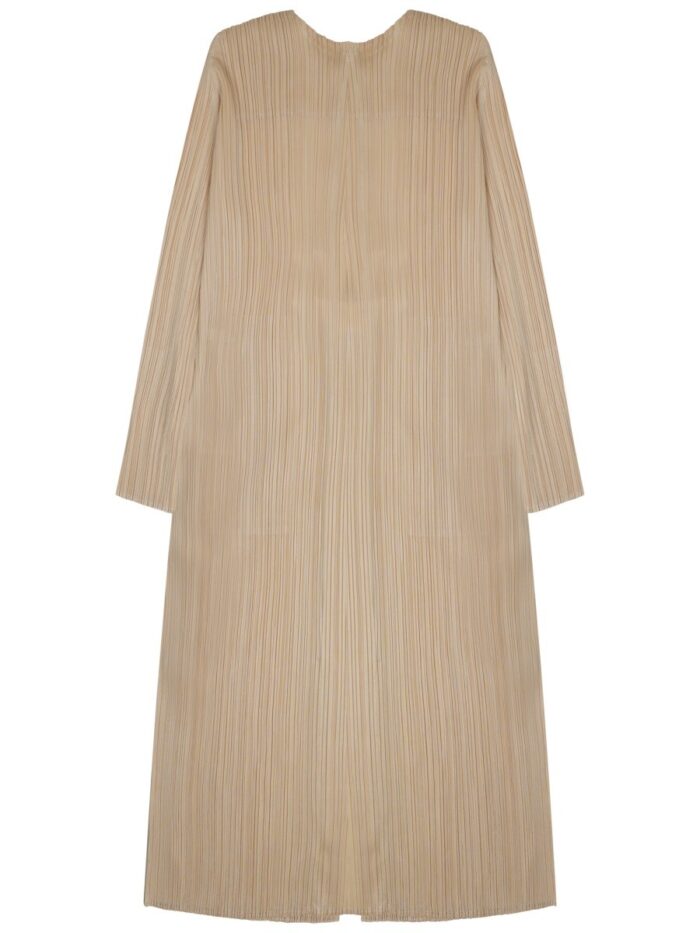 PLEATS PLEASE ISSEY MIYAKE Merry Bicolor Coat